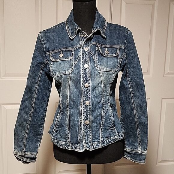 A.M.I. jean denim jacket  - Picture 1 of 4
